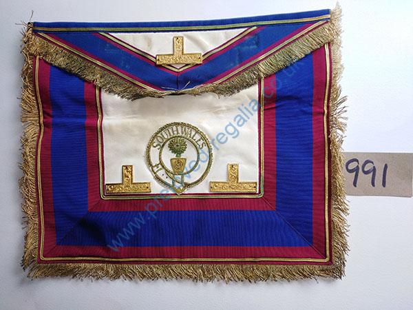 Provincial Grand Mark Apron (South Wales) ONLY £20‼️ ➕❖❖FREE POSTAGE AND PACKAGING❖❖