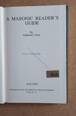 CALLING ALL COLLECTORS – a masonic reader’s guide – Book – 1979 – Only £20‼️ **FREE POSTAGE AND PACKAGING**