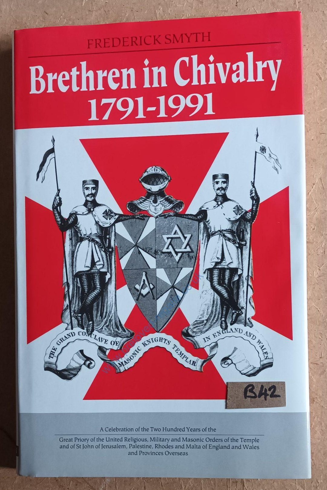 Brethren in Chivalry 1791 - 1991 - Masonic Book - 1991 Bargain Only £35‼️ ❖❖FREE POSTAGE AND PACKAGING❖❖