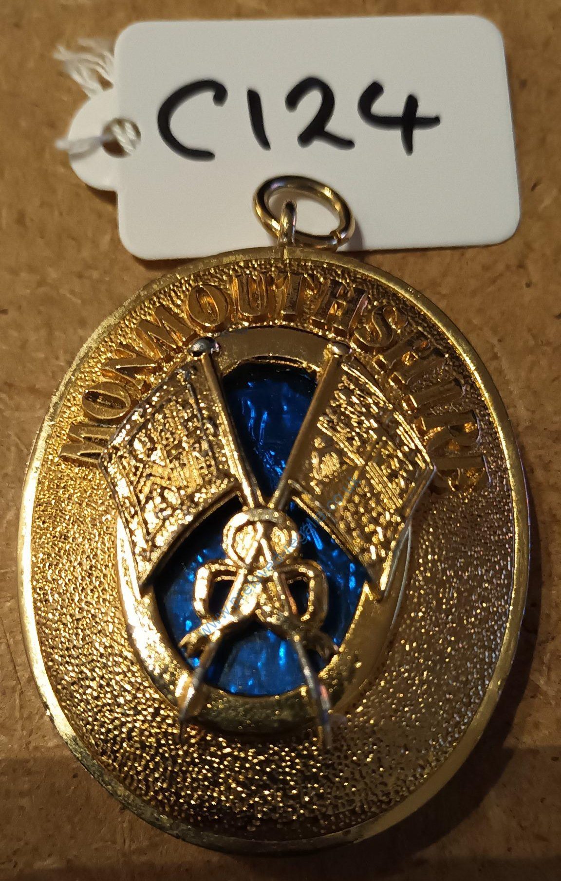 Monmouthshire Provincial Standard Bearer Collar Jewel ❤️ ❖❖FREE POSTAGE AND PACKAGING❖❖