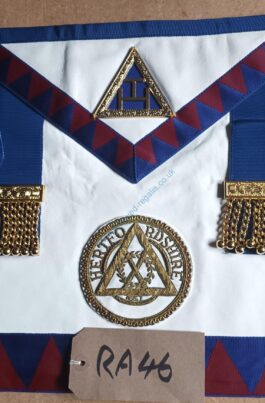 RA Hertfordshire Past Prov Grand Asst DC Apron, Collarette & Jewel