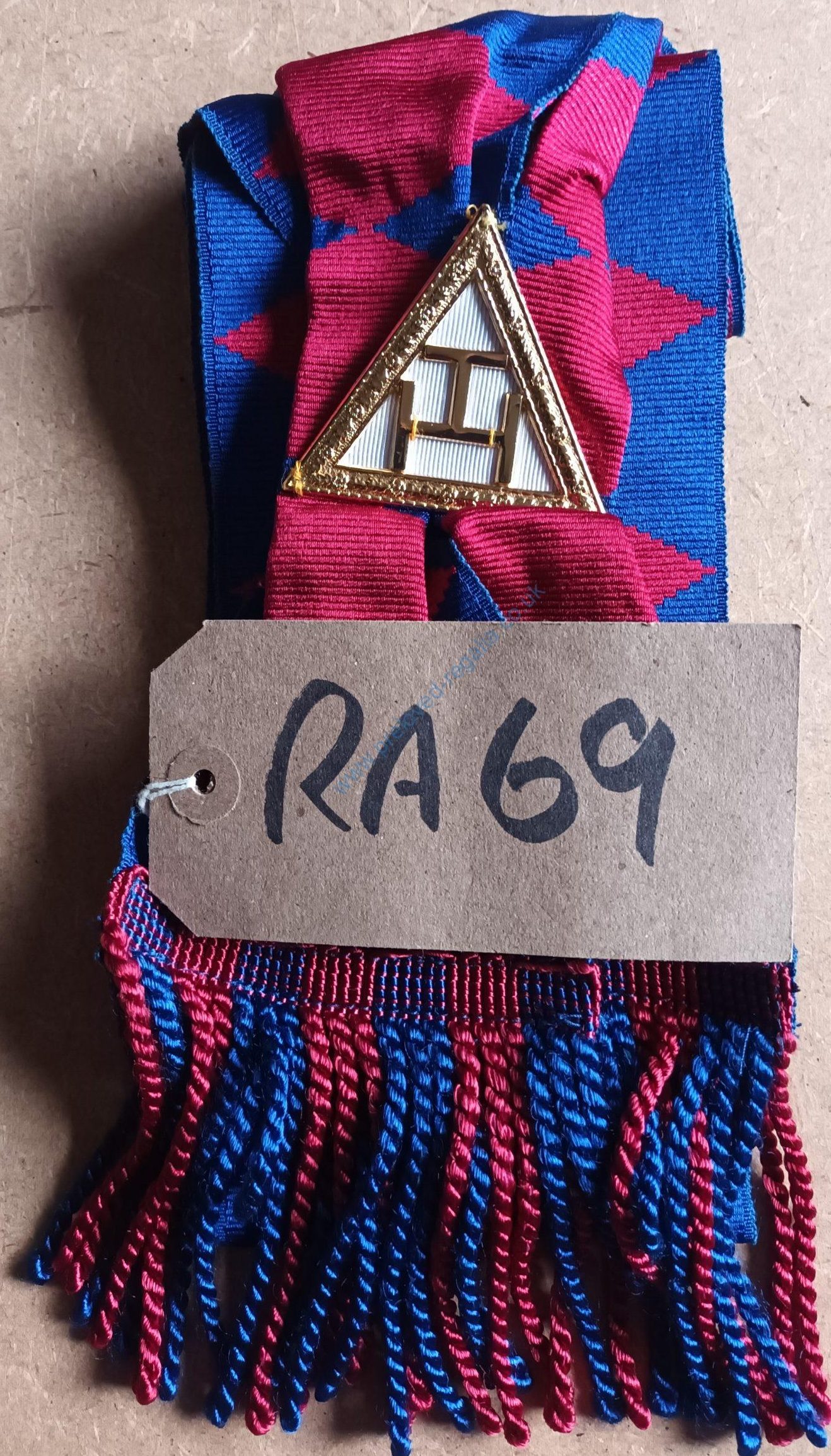 RA (ROYAL ARCH) COMPANIONS SASH❤️Grab this at just £14! ❖❖FREE POSTAGE AND PACKAGING❖❖