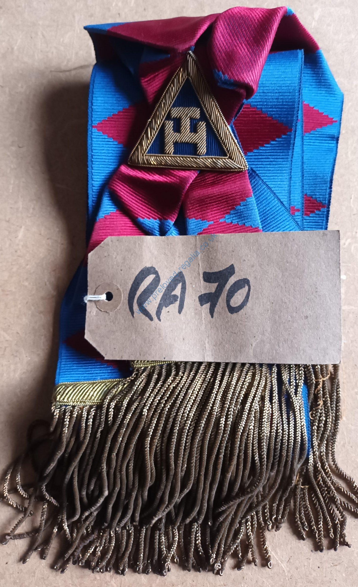RA Grand Rank Sash