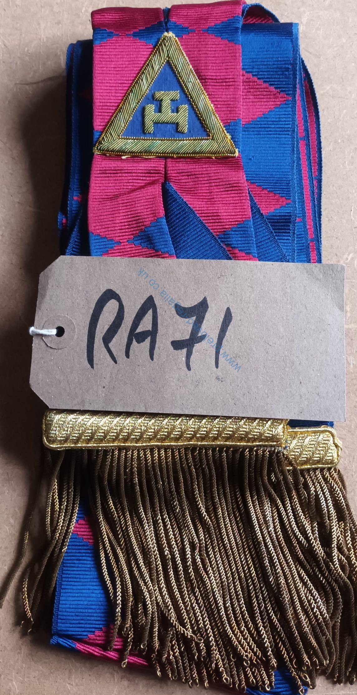 RA Grand Rank Sash