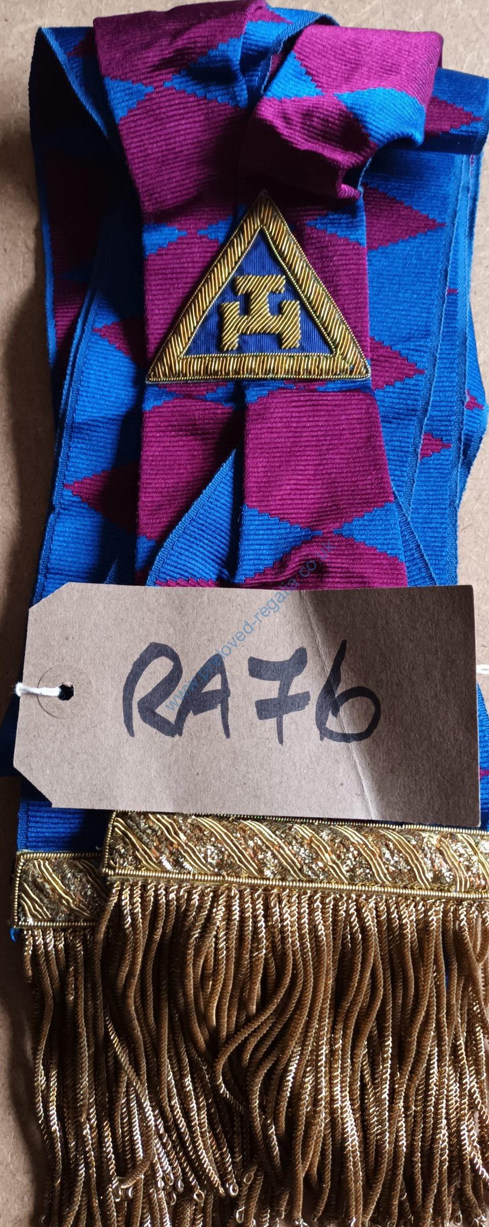 RA Grand Rank Sash