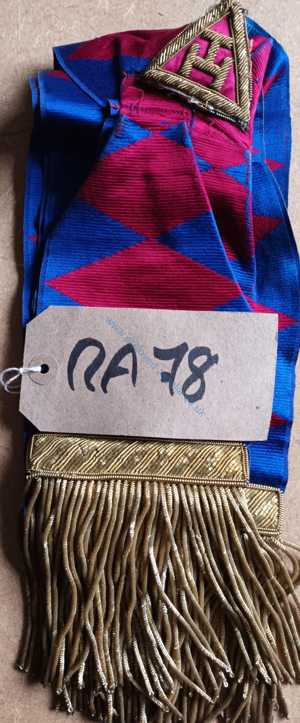 RA E.Companions Principals Sash
