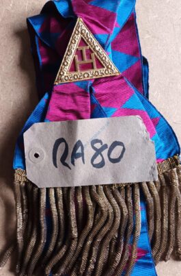 Seriously – you really can get this for Only £8! Royal Arch (RA) E. Companions Principals Sash – Buy it for yourself, or as a gift ❖❖FREE POSTAGE AND PACKAGING❖❖