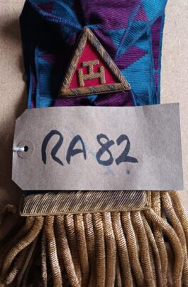 RA E.Companions Principals Sash – This is great value!