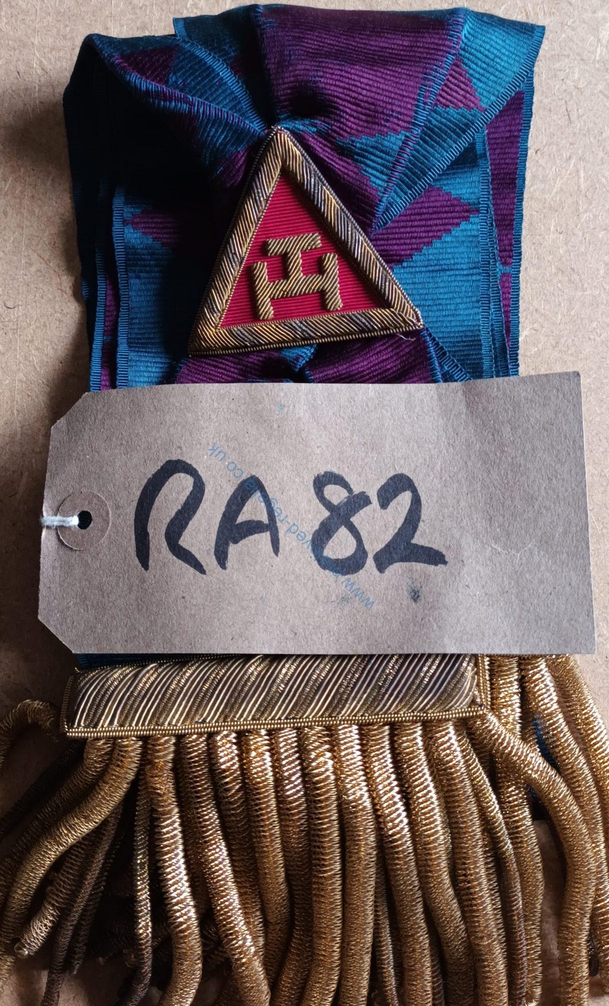 RA E.Companions Principals Sash - This is great value!