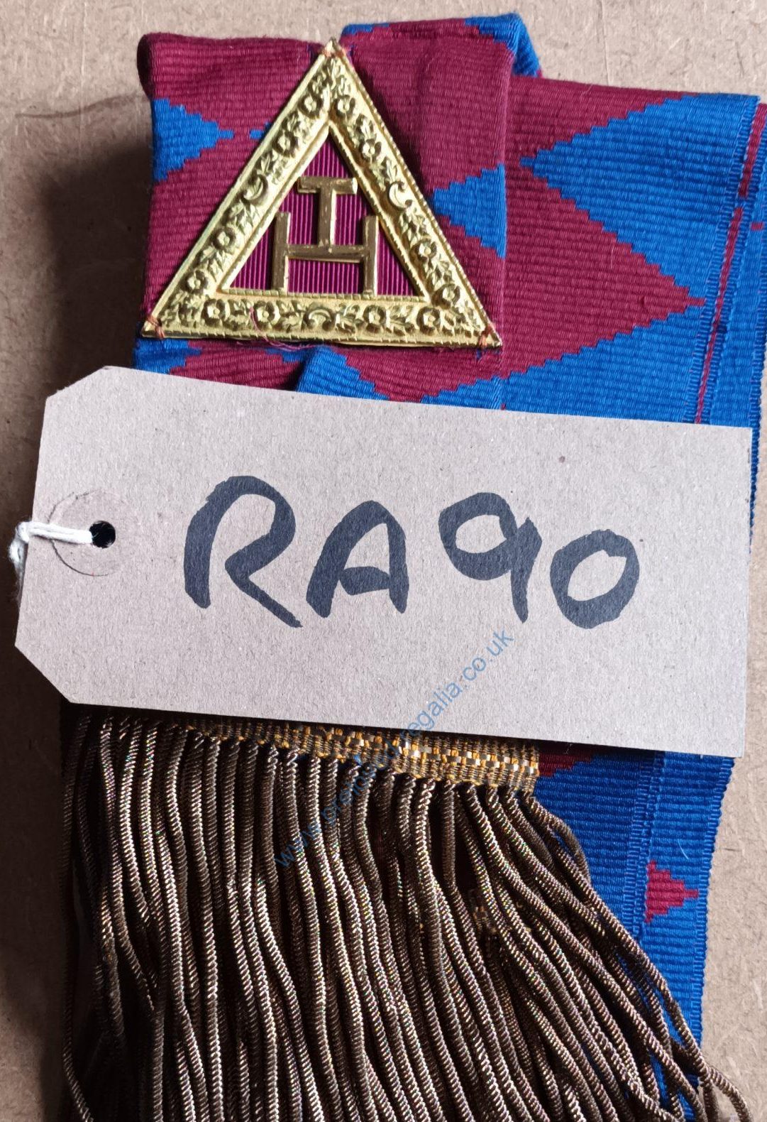 You own this for ONLY £10! - Royal Arch (RA) E. Companions Principals Sash - Delivered FREE!!