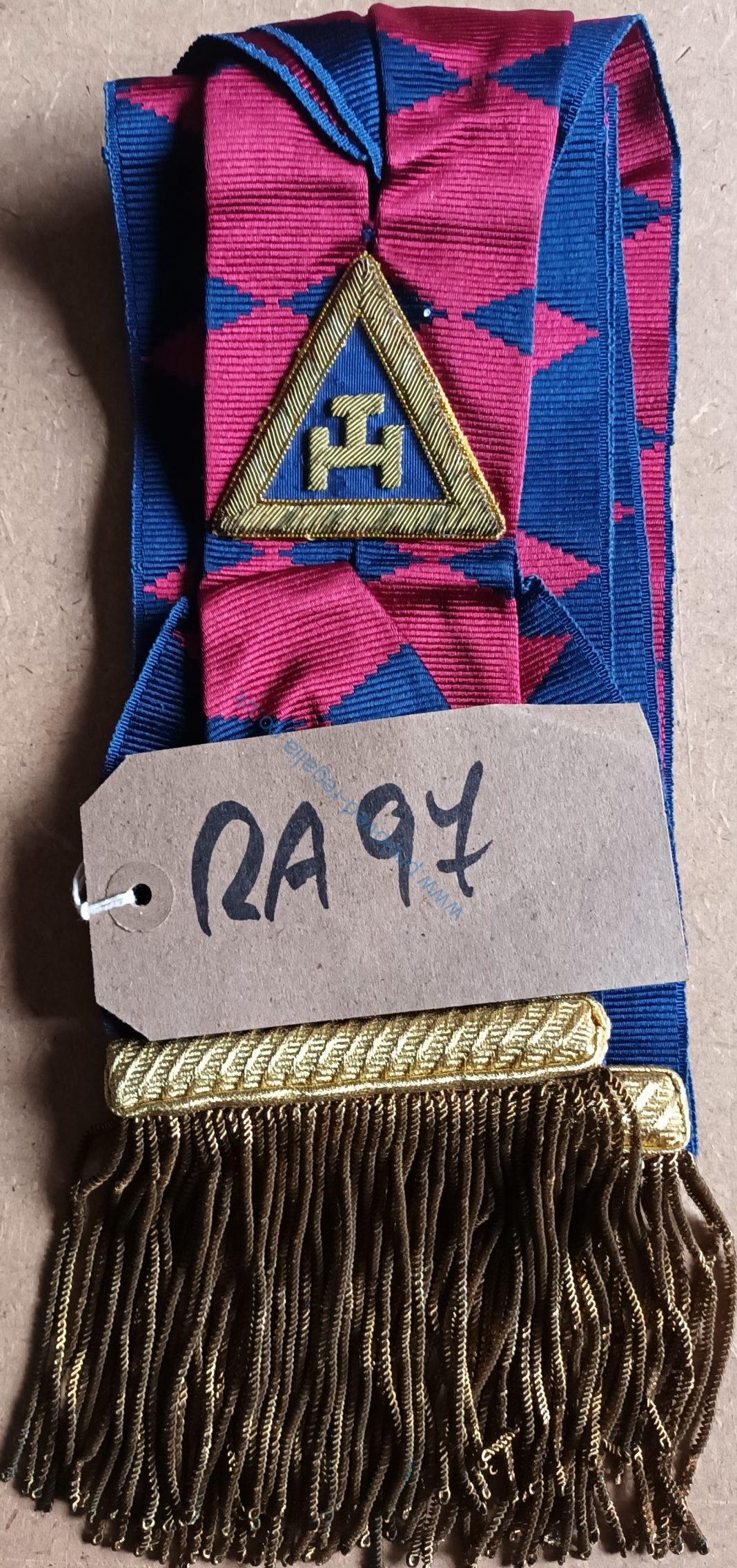 RA Grand Rank Sash