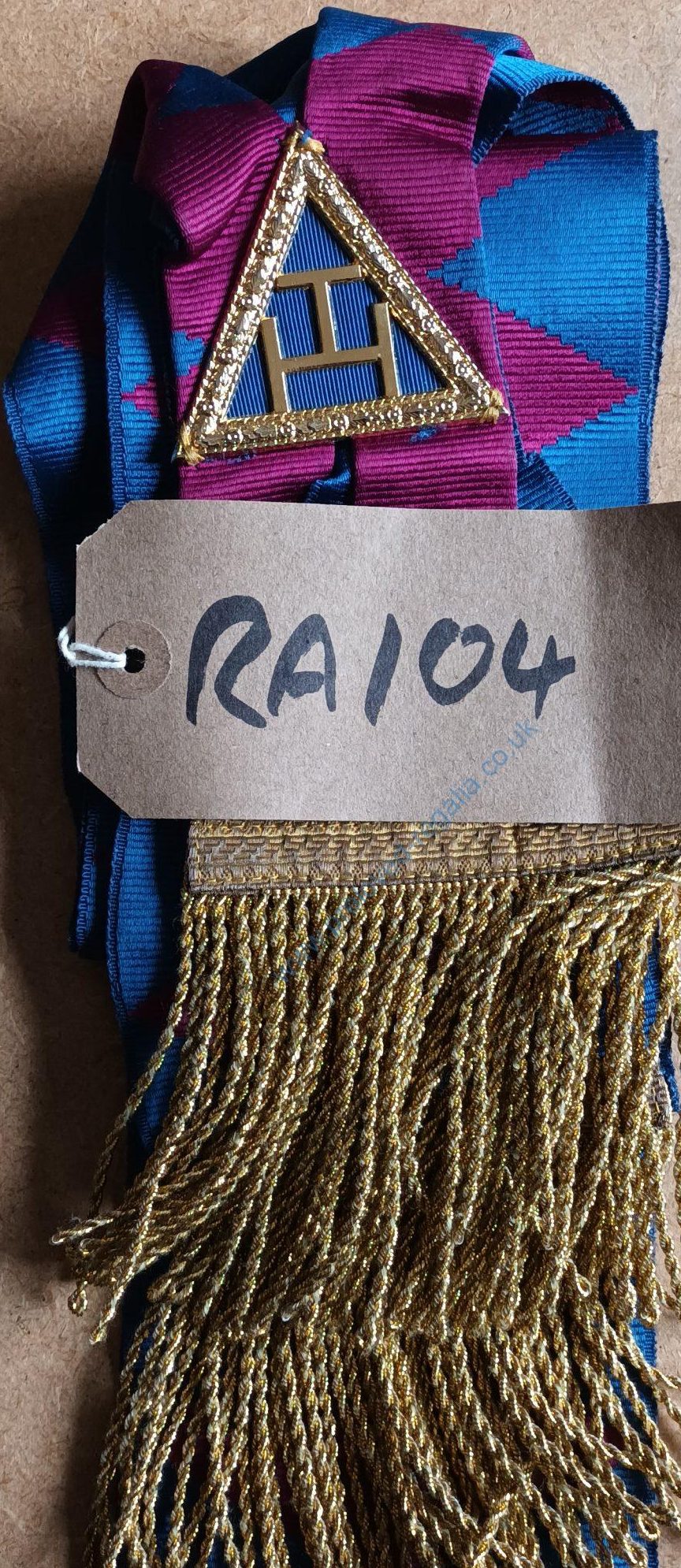RA GRAND RANK SASH