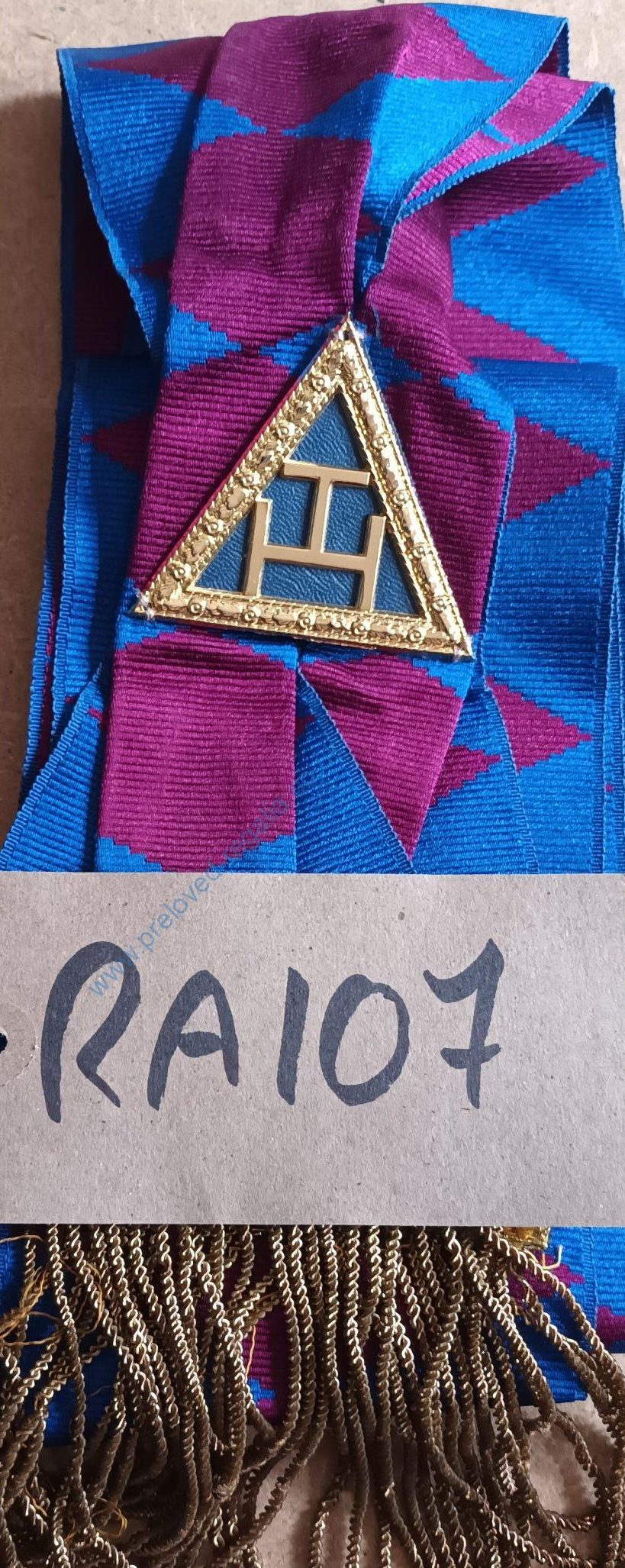 RA GRAND RANK SASH