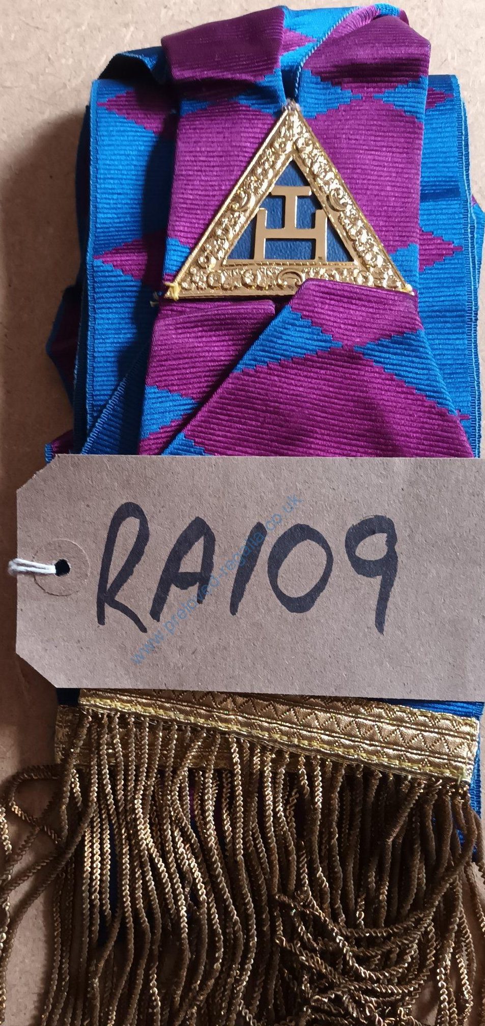 RA Grand Rank Sash ❖❖FREE POSTAGE AND PACKAGING❖❖