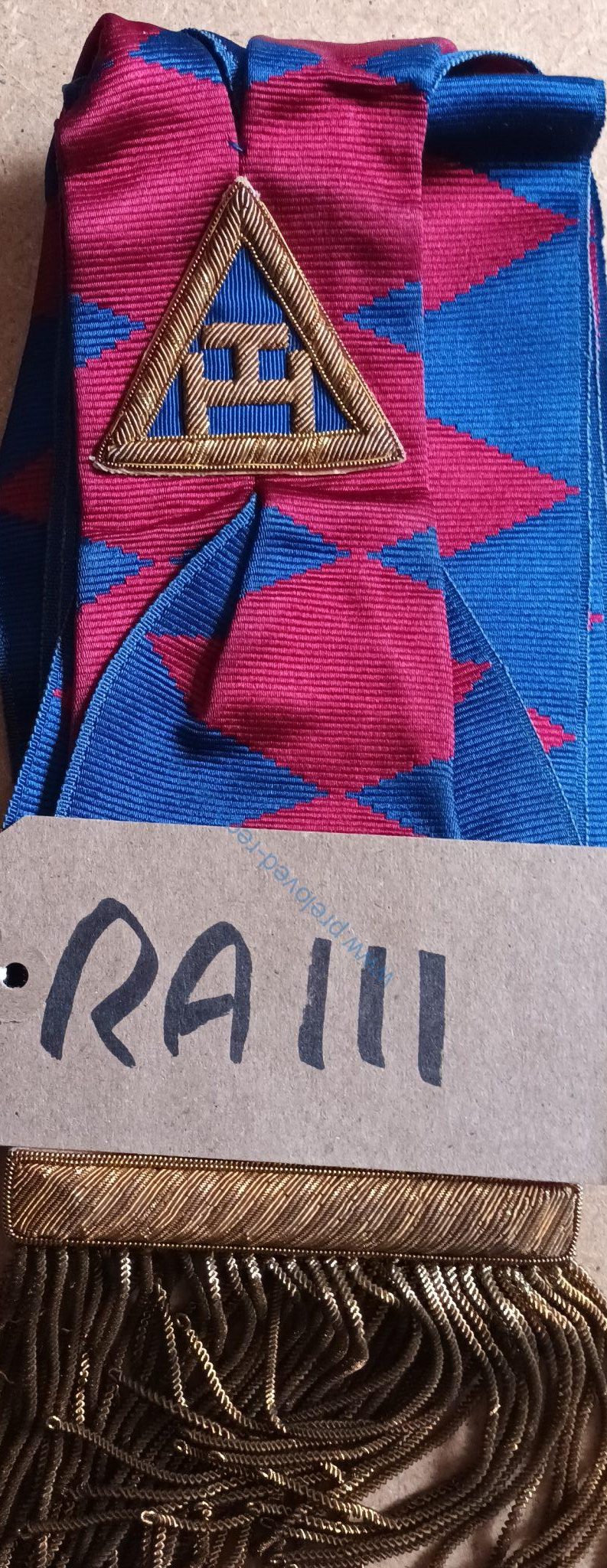 RA Grand Rank Sash