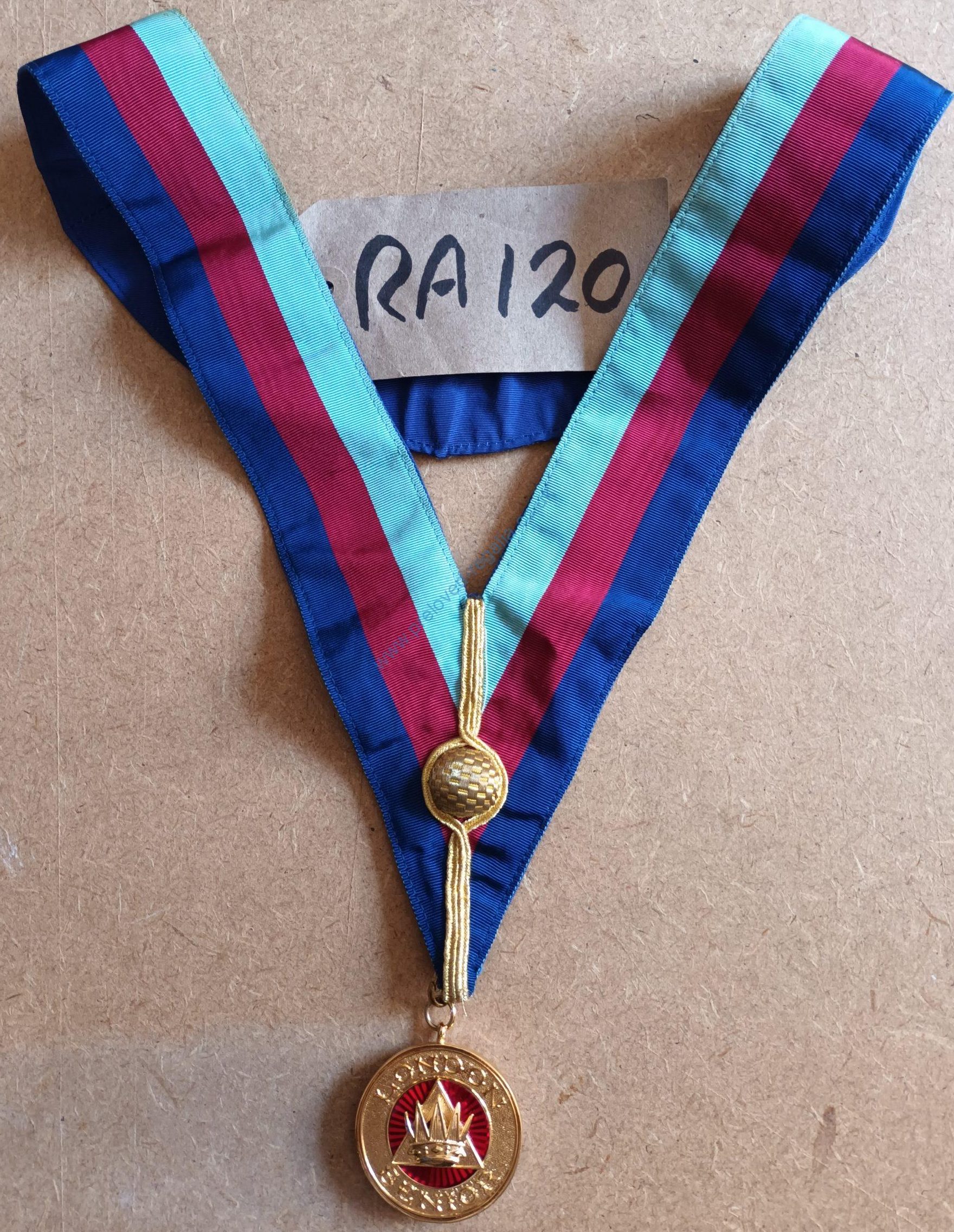 Royal Arch (RA) SLGCR Collarette with Jewel