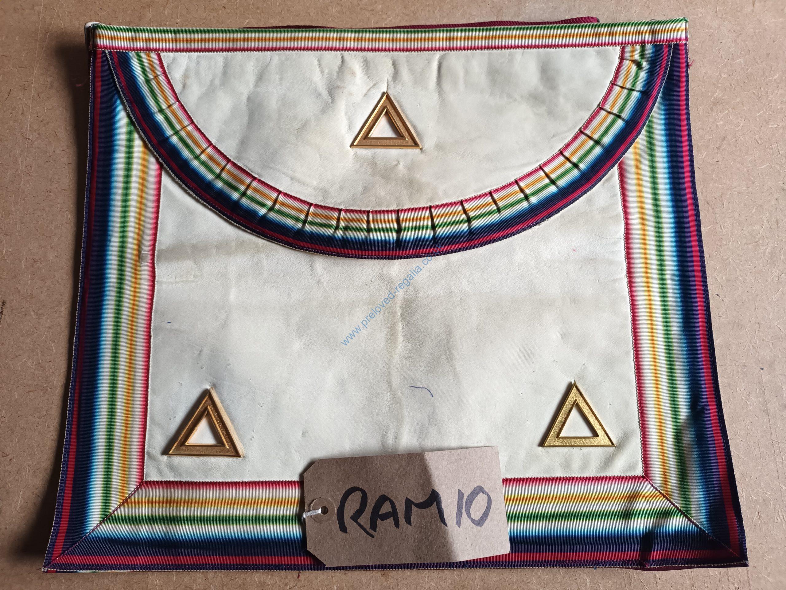 WCN Apron Gold coloured triangles - ONLY £8 ❖❖FREE POSTAGE AND PACKAGING❖❖