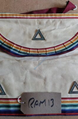 RAM WCN Silver coloured triangles Apron ONLY £6‼️❖❖FREE POSTAGE AND PACKAGING❖❖