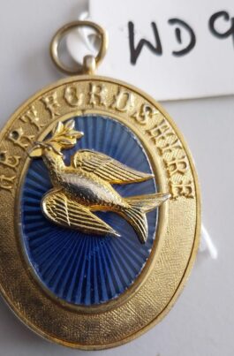 Hertfordshire Past Provincial Grand Deacon Collar Jewel