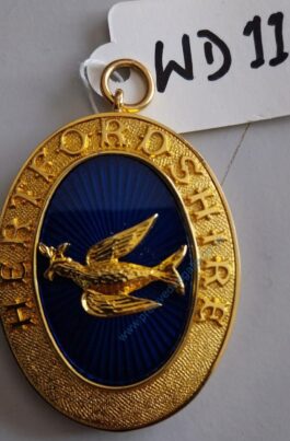 Hertfordshire Past Provincial Grand Deacon Collar Jewel