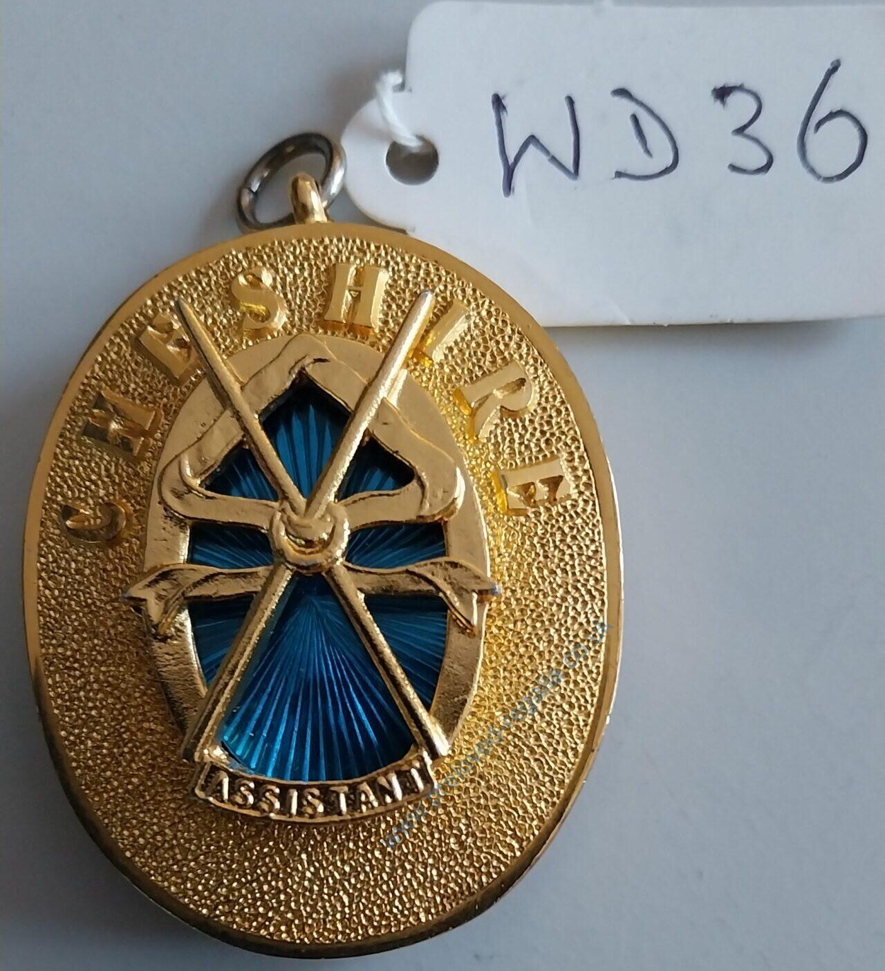 Cheshire Past Provincial Assistant Grand Director of Ceremonies Collar Jewel