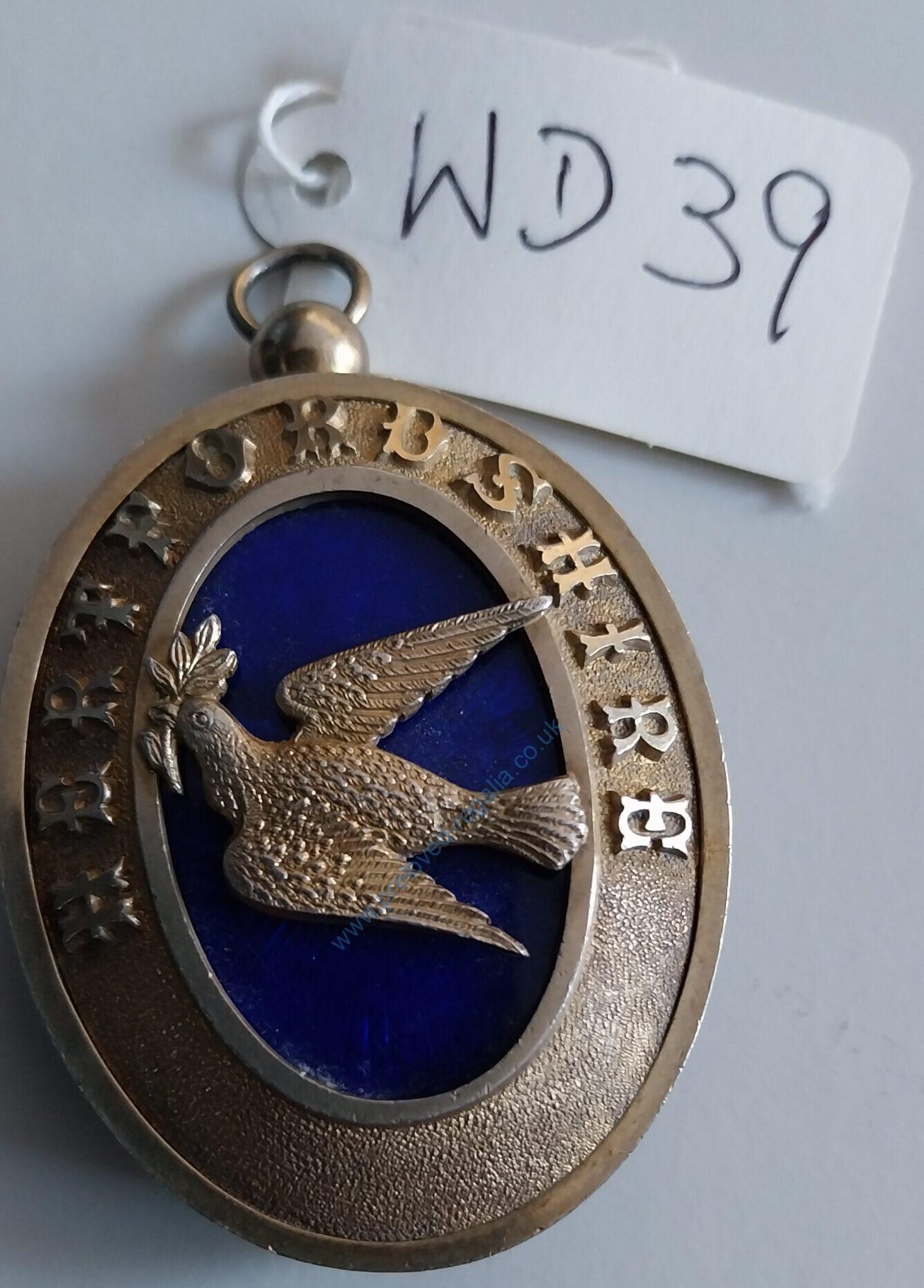 Hertfordshire Past Provincial Grand Deacon Collar Jewel 💙Hall Marked🤩