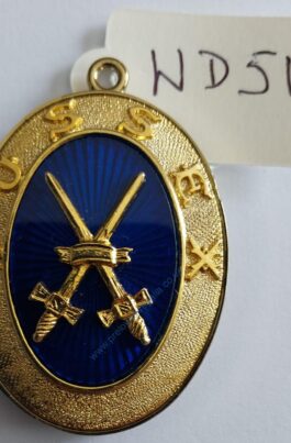 Sussex Past Provincia Grand Sword Bearer Collar Jewel📣