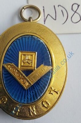 🤩London Grand Rank Collar Jewel upside down – USE as KEY FOB or Pocket Watch Chain FOB‼️