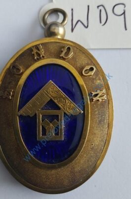 London Grand Rank Collar Jewel inscribed & Hall Marked – 1952